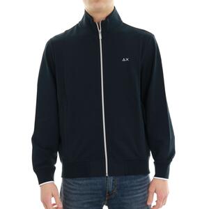 FELPA CON ZIP SUN68 BLU